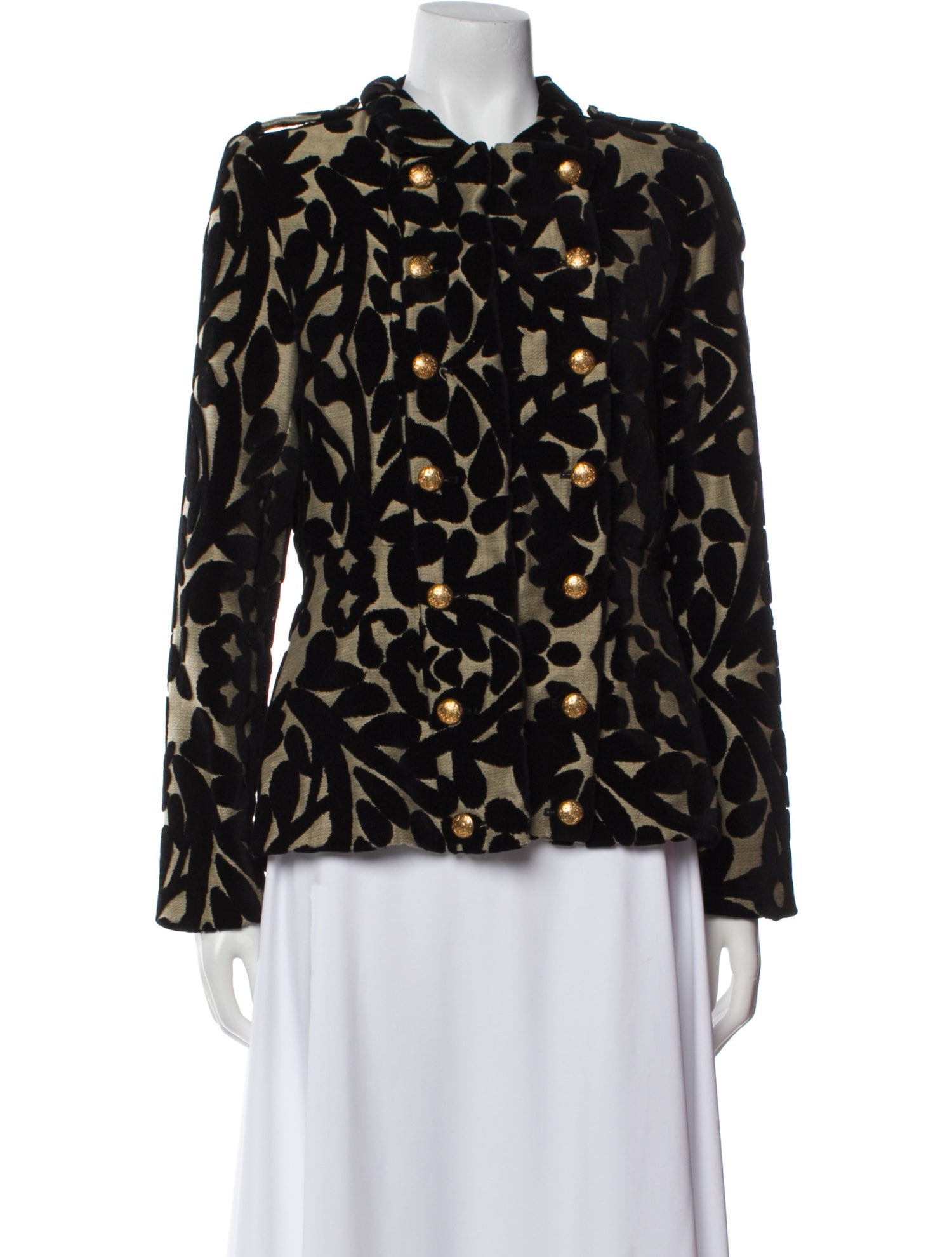 Alice + Olivia Animal Print Evening Jacket