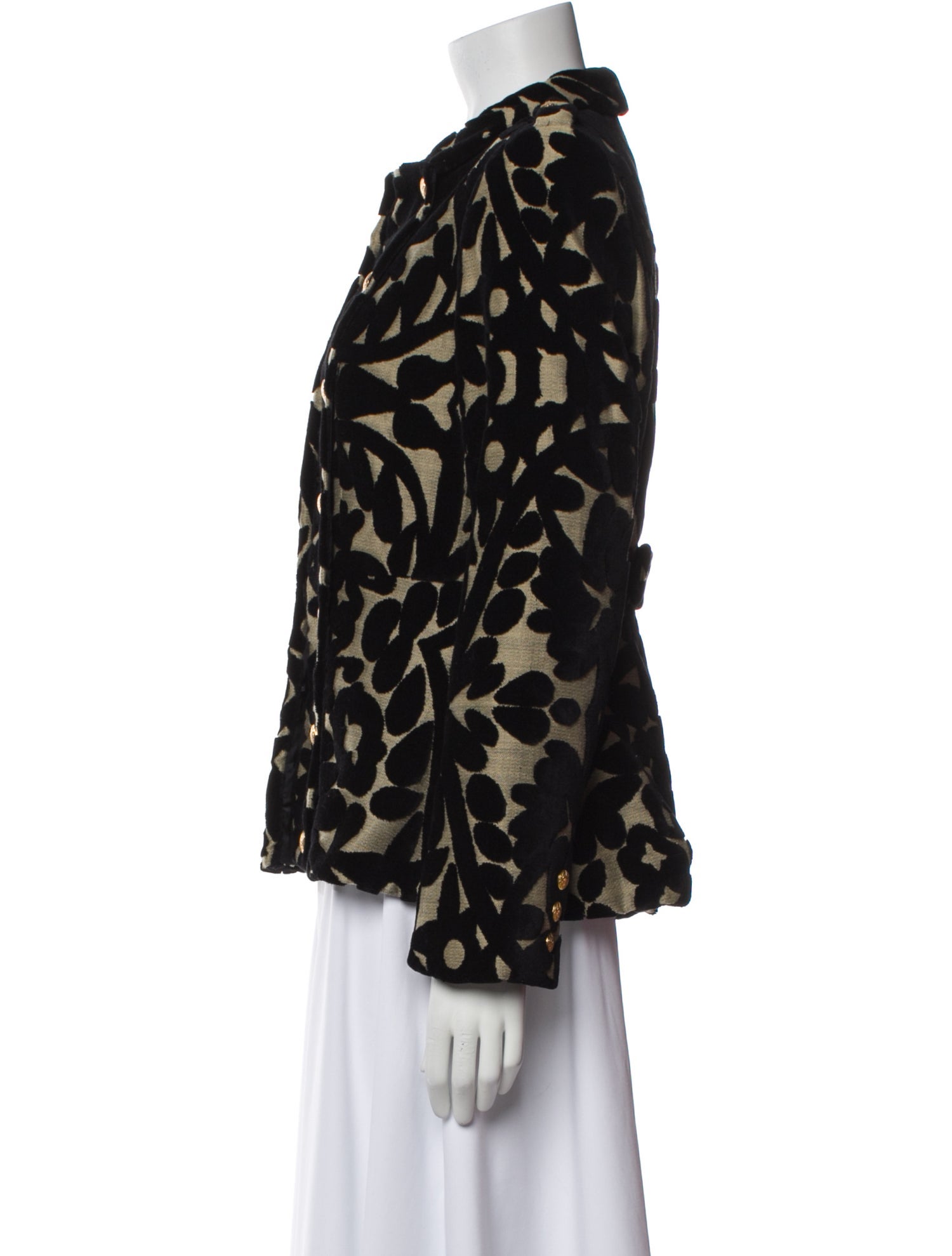 Alice + Olivia Animal Print Evening Jacket