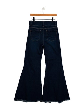 Alice + Olivia High-Rise Wide Leg Jeans