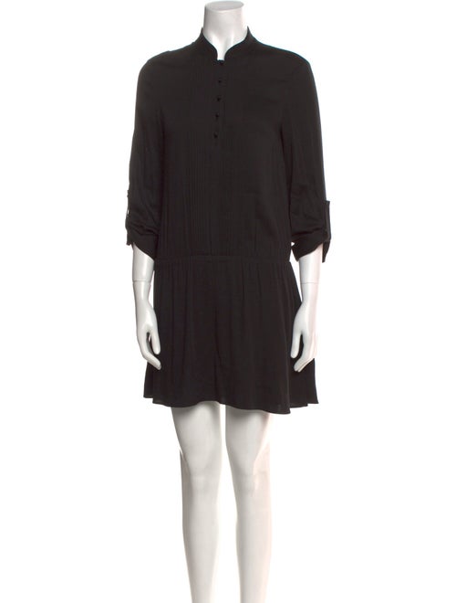Alice + Olivia Mock Neck Mini Dress