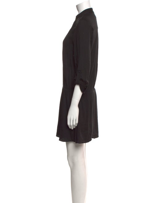 Alice + Olivia Mock Neck Mini Dress