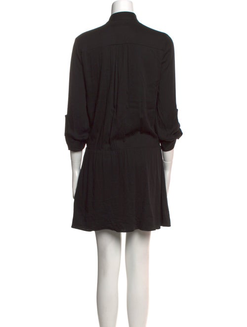 Alice + Olivia Mock Neck Mini Dress