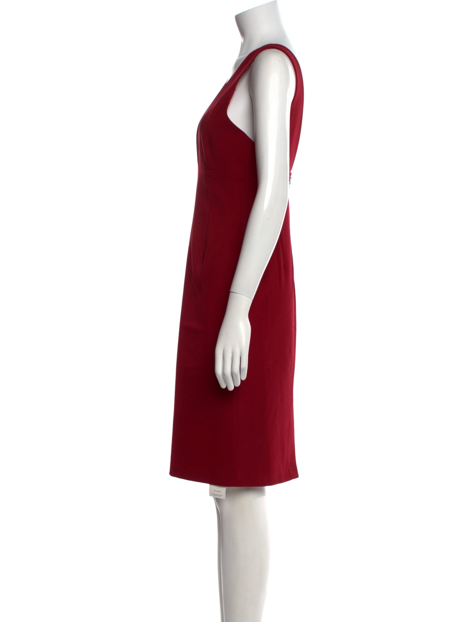 Alice + Olivia V-Neck Knee-Length Dress