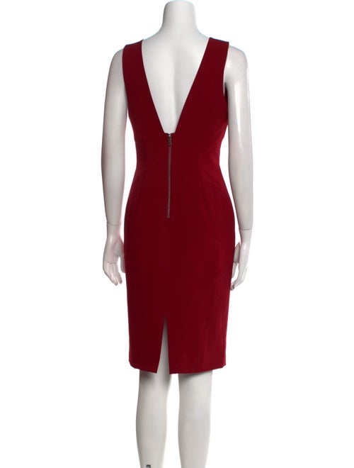 Alice + Olivia V-Neck Knee-Length Dress