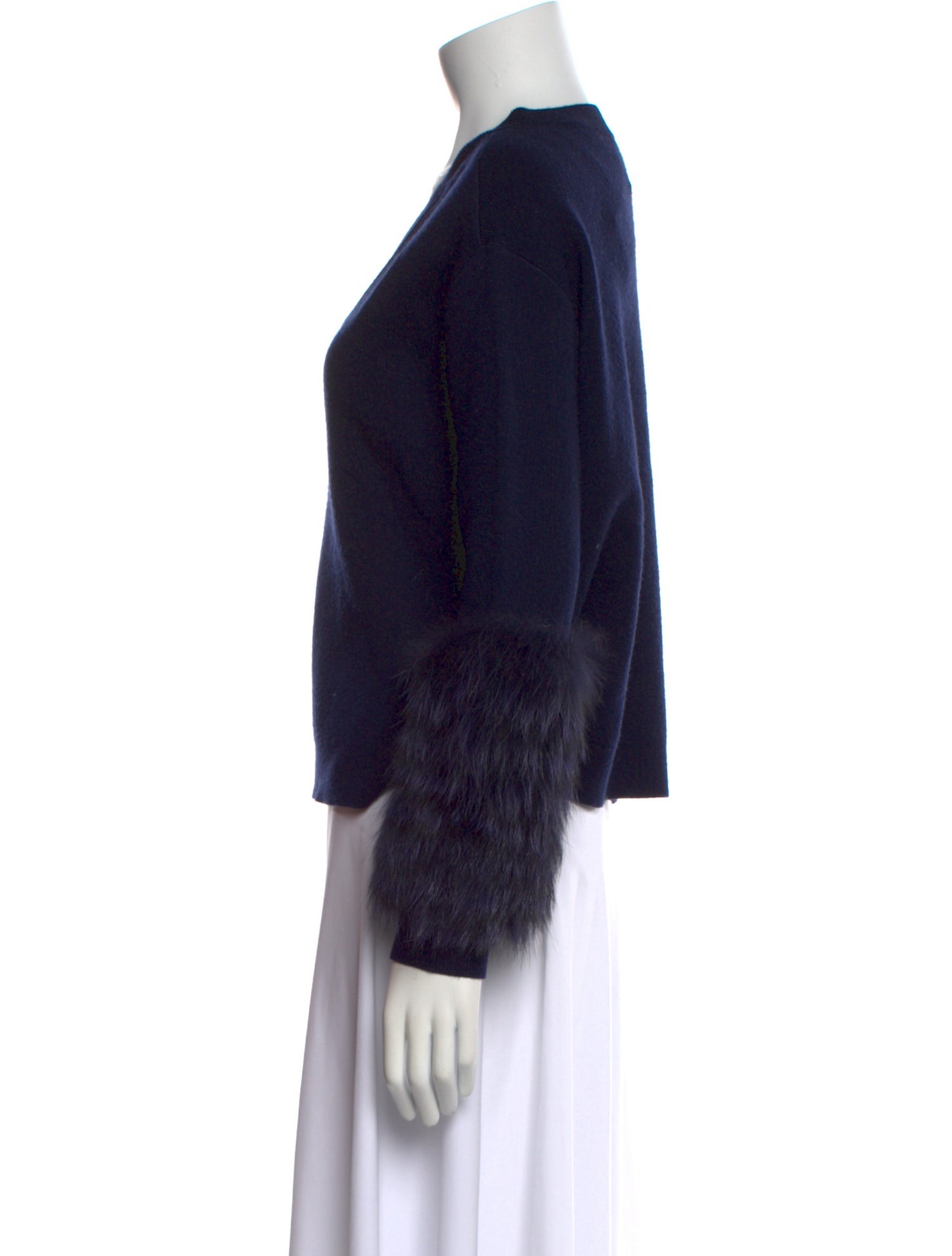 Alice + Olivia Wool V-Neck Sweater