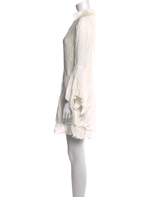 Alice + Olivia V-Neck Mini Dress