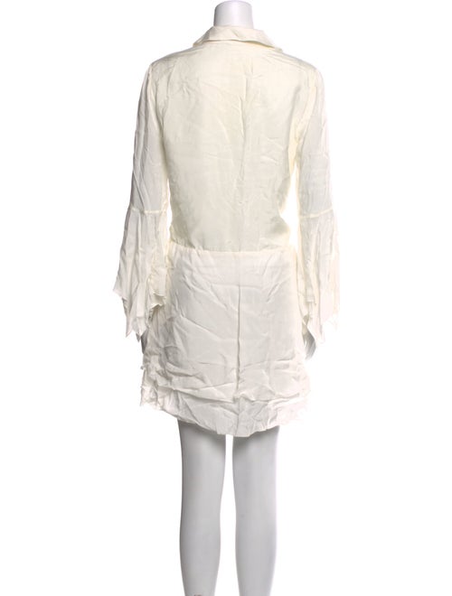 Alice + Olivia V-Neck Mini Dress