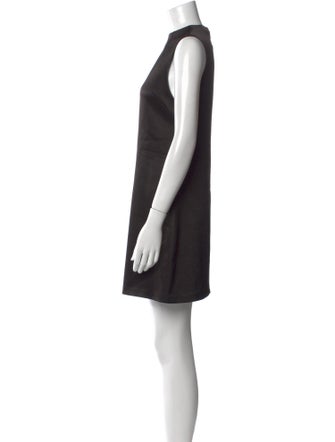 Alice + Olivia Crew Neck Mini Dress