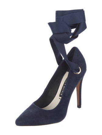 Alice + Olivia Suede Pumps