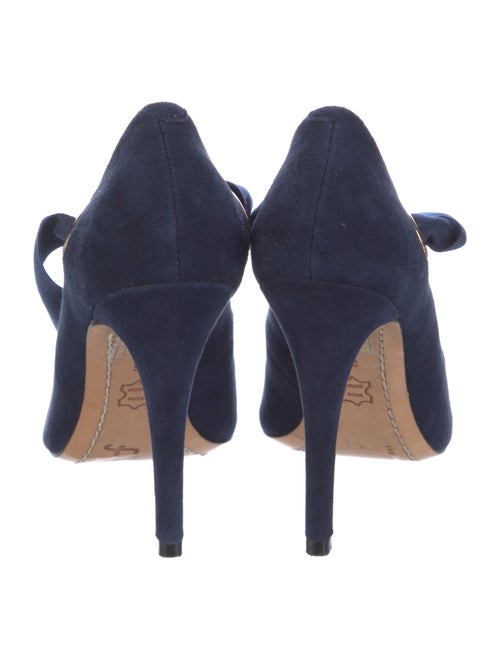 Alice + Olivia Suede Pumps