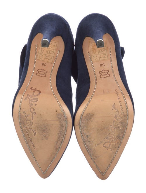 Alice + Olivia Suede Pumps