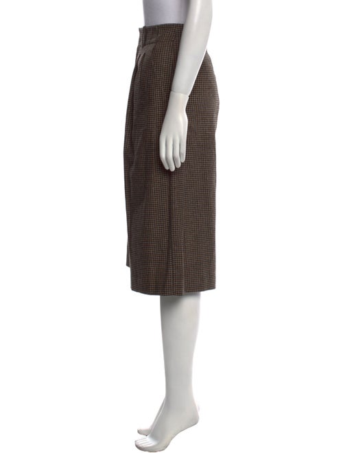 Alice + Olivia Houndstooth Print Wide Leg Pants