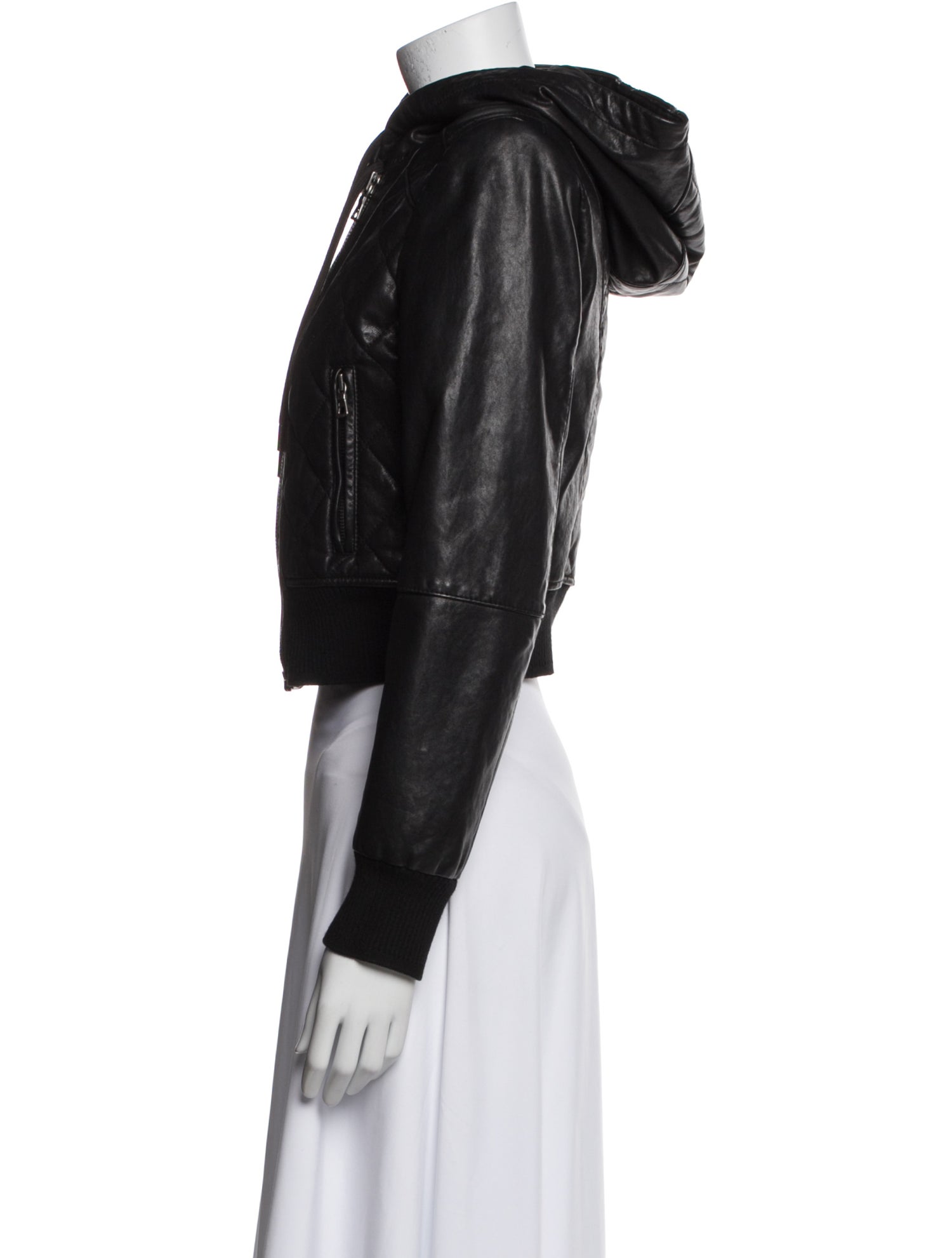 Alice + Olivia Leather Biker Jacket