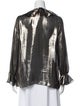 Alice + Olivia Silk V-Neck Blouse