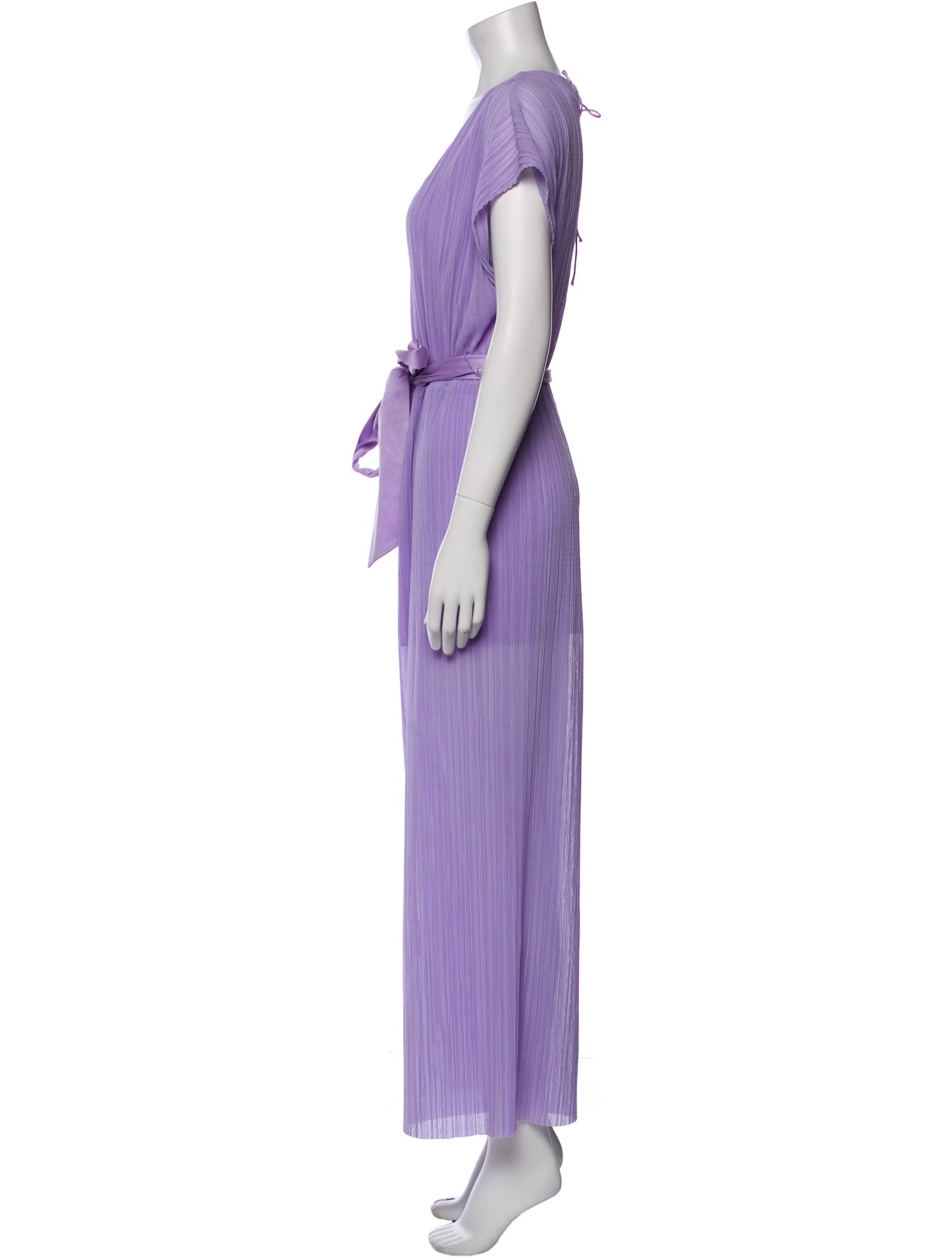 Alice + Olivia Plunge Neckline Jumpsuit