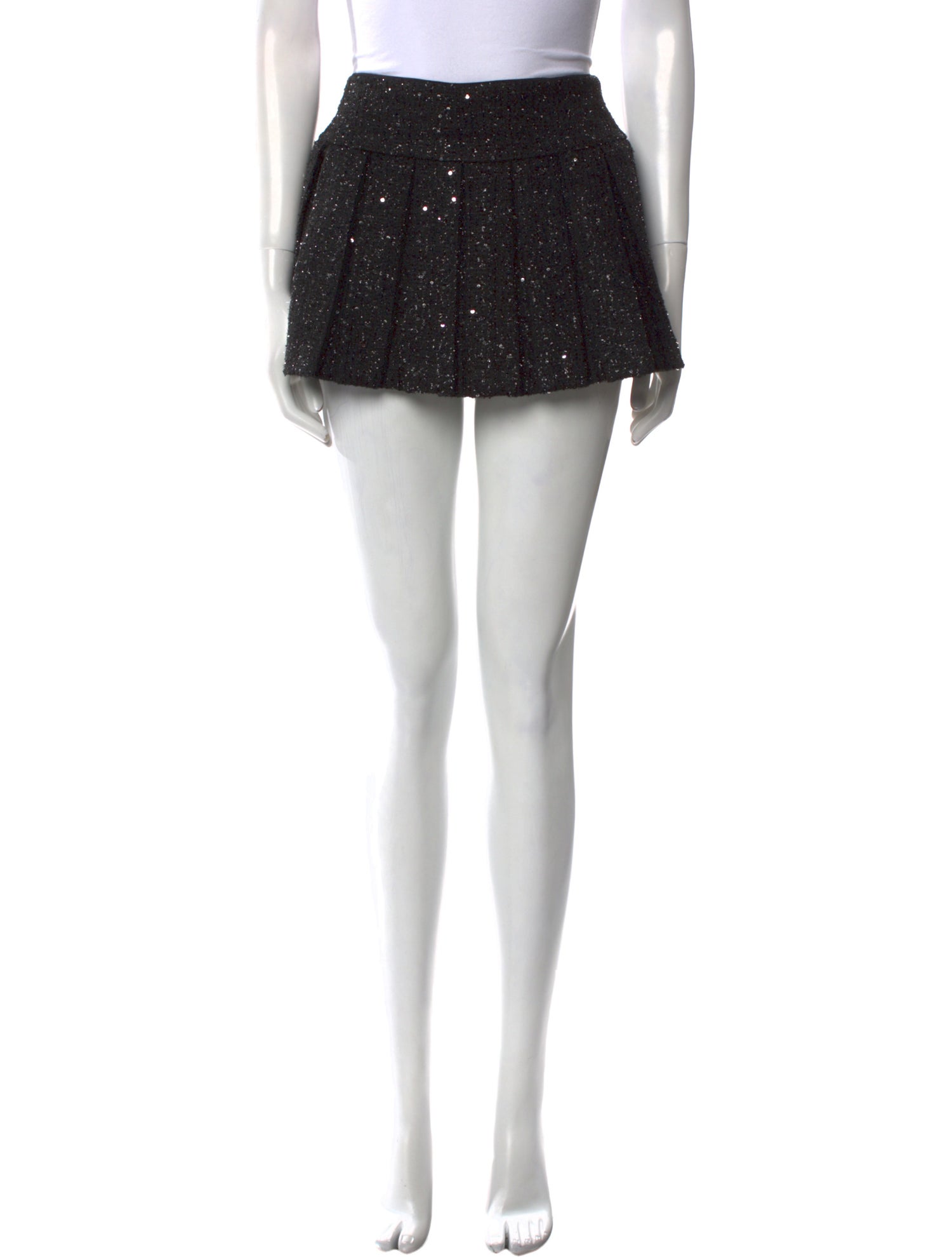 Alice + Olivia Sequin Embellishments Mini Skirt w/ Tags