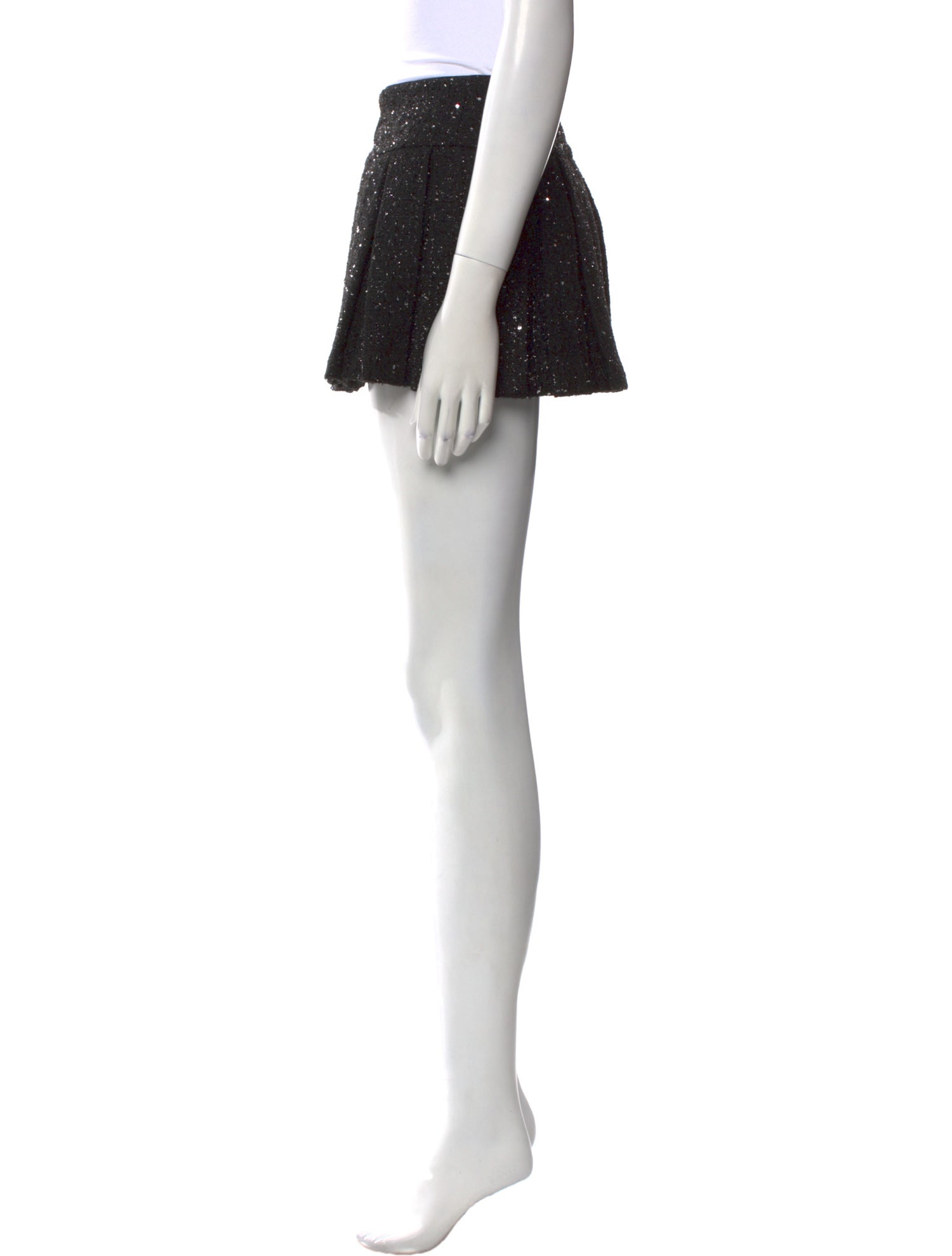 Alice + Olivia Sequin Embellishments Mini Skirt w/ Tags