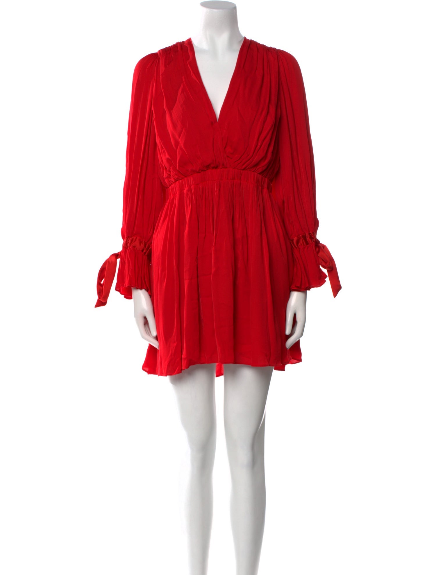 Alice + Olivia V-Neck Mini Dress