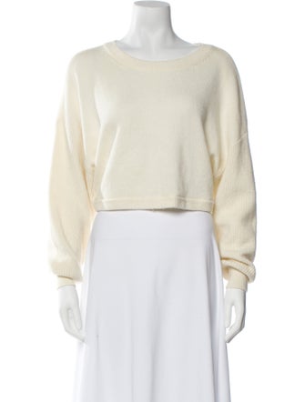 Alice + Olivia Wool Scoop Neck Sweater