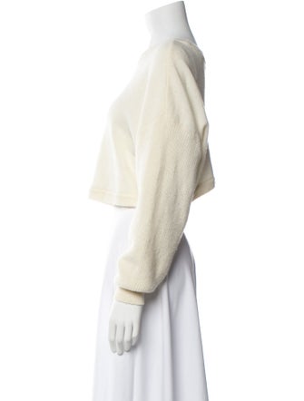 Alice + Olivia Wool Scoop Neck Sweater