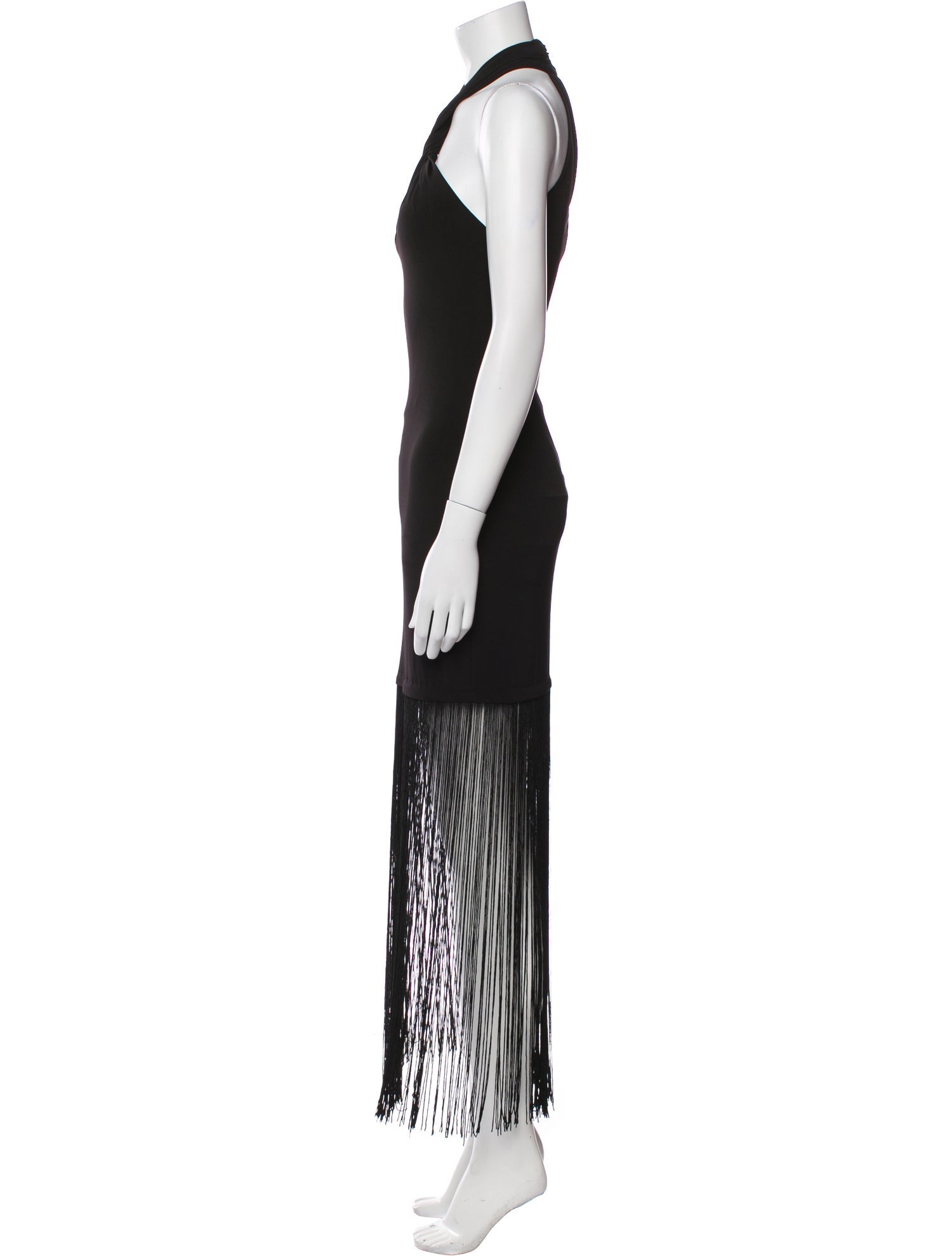 Alice + Olivia Halterneck Long Dress