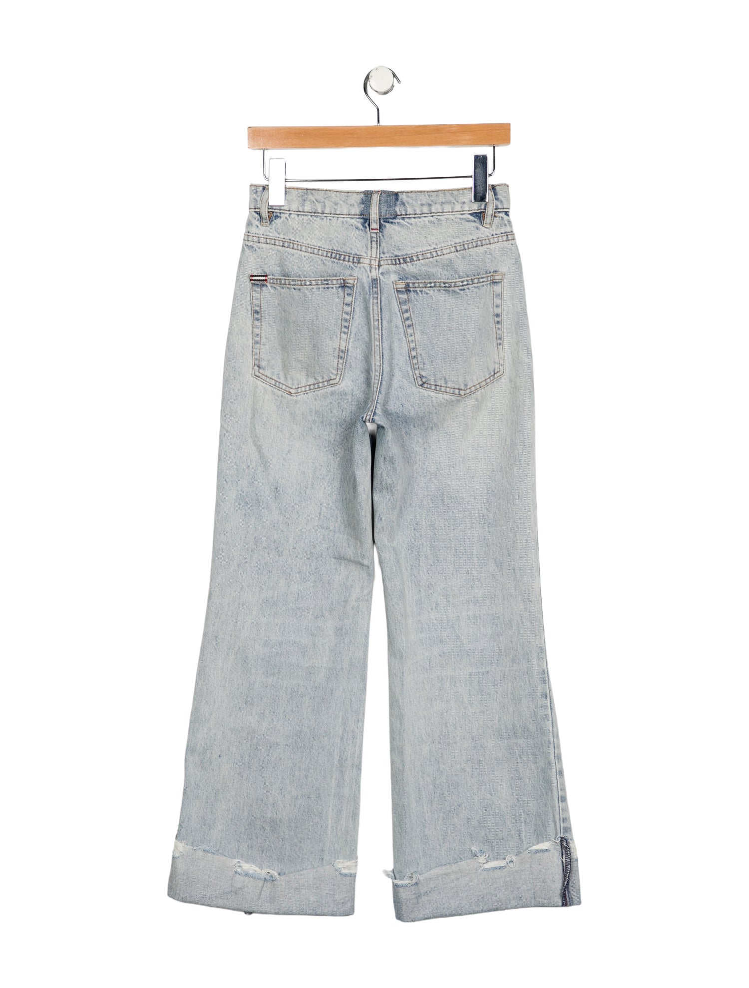 Alice + Olivia High-Rise Wide Leg Jeans