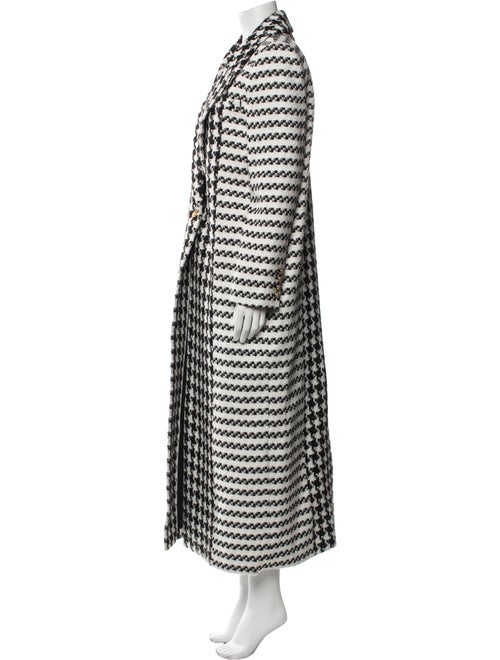 Alice + Olivia Houndstooth Print Coat