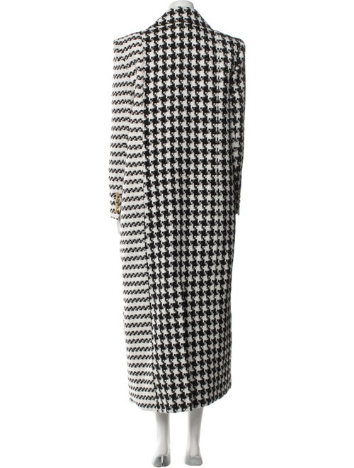 Alice + Olivia Houndstooth Print Coat