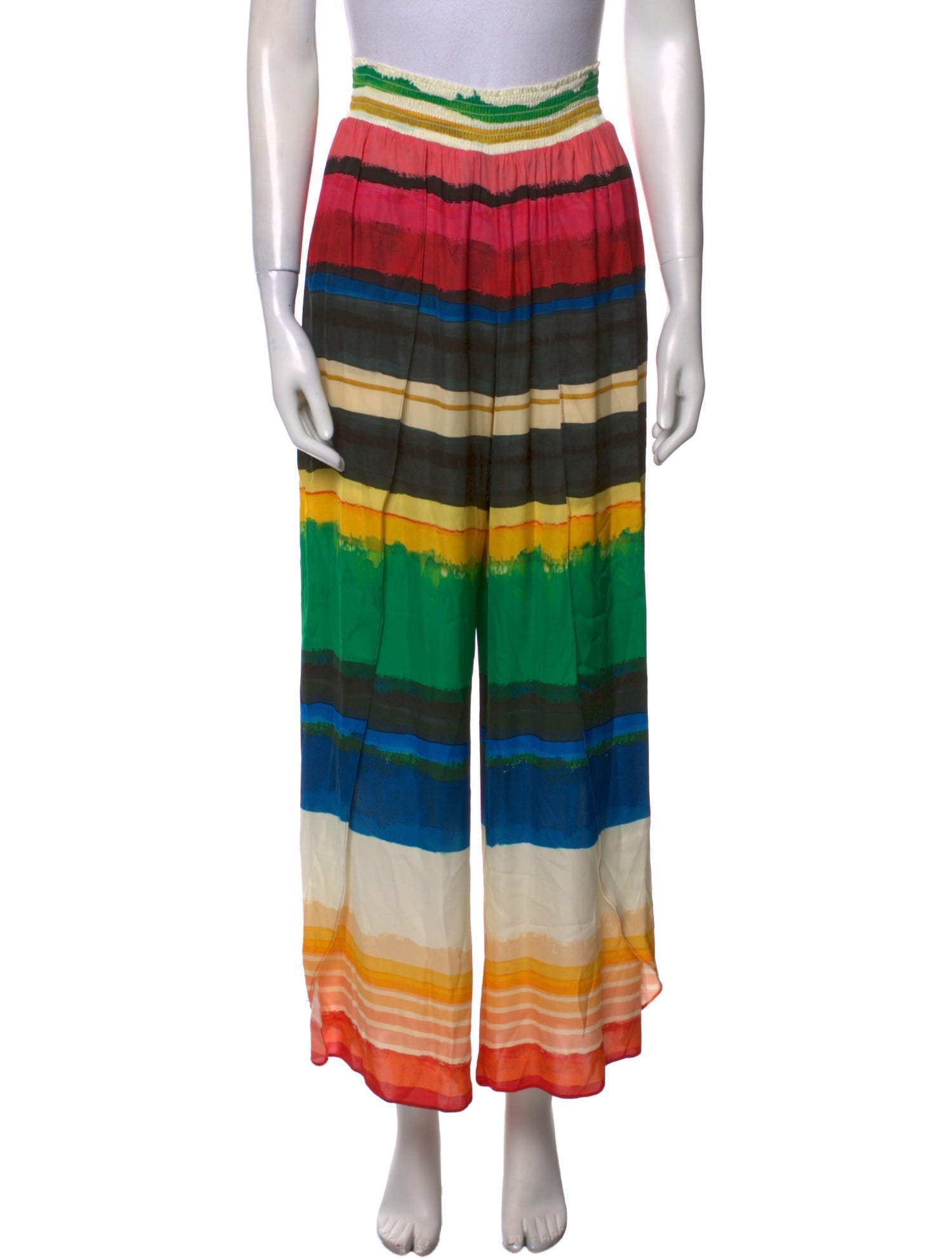 Alice + Olivia Striped Wide Leg Pants w/ Tags