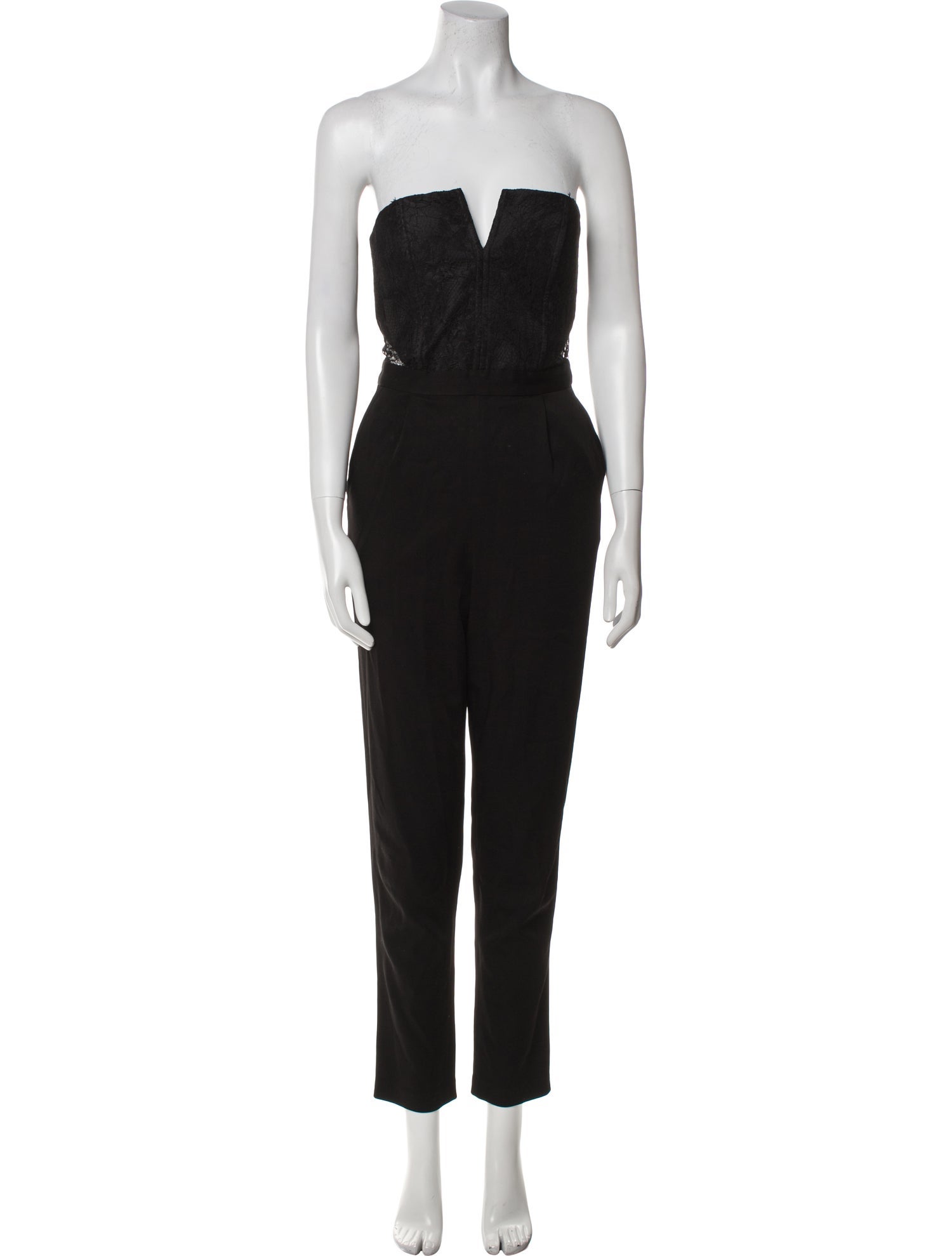 Alice + Olivia Strapless Jumpsuit