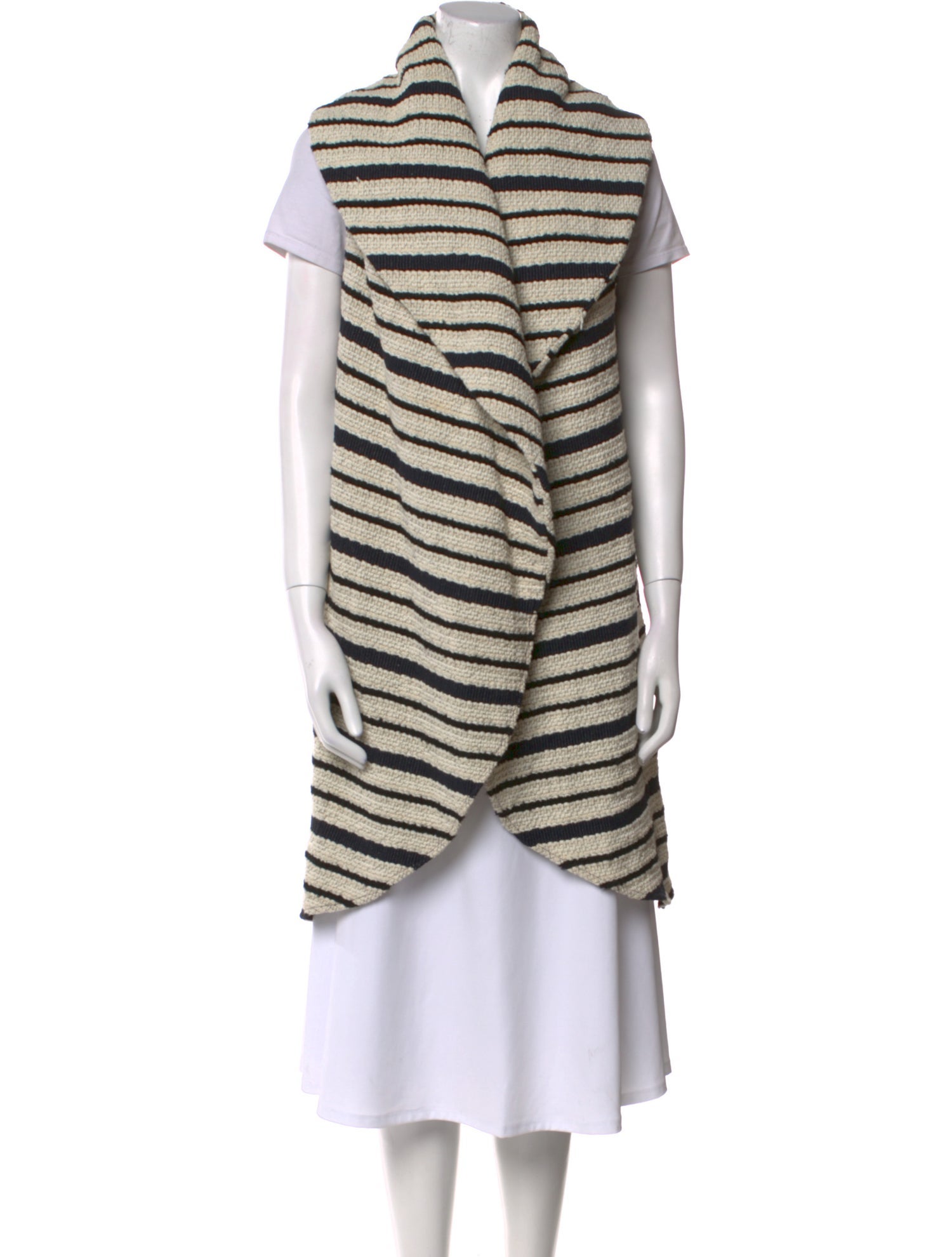 Alice + Olivia Striped Cowl Neck Sweater