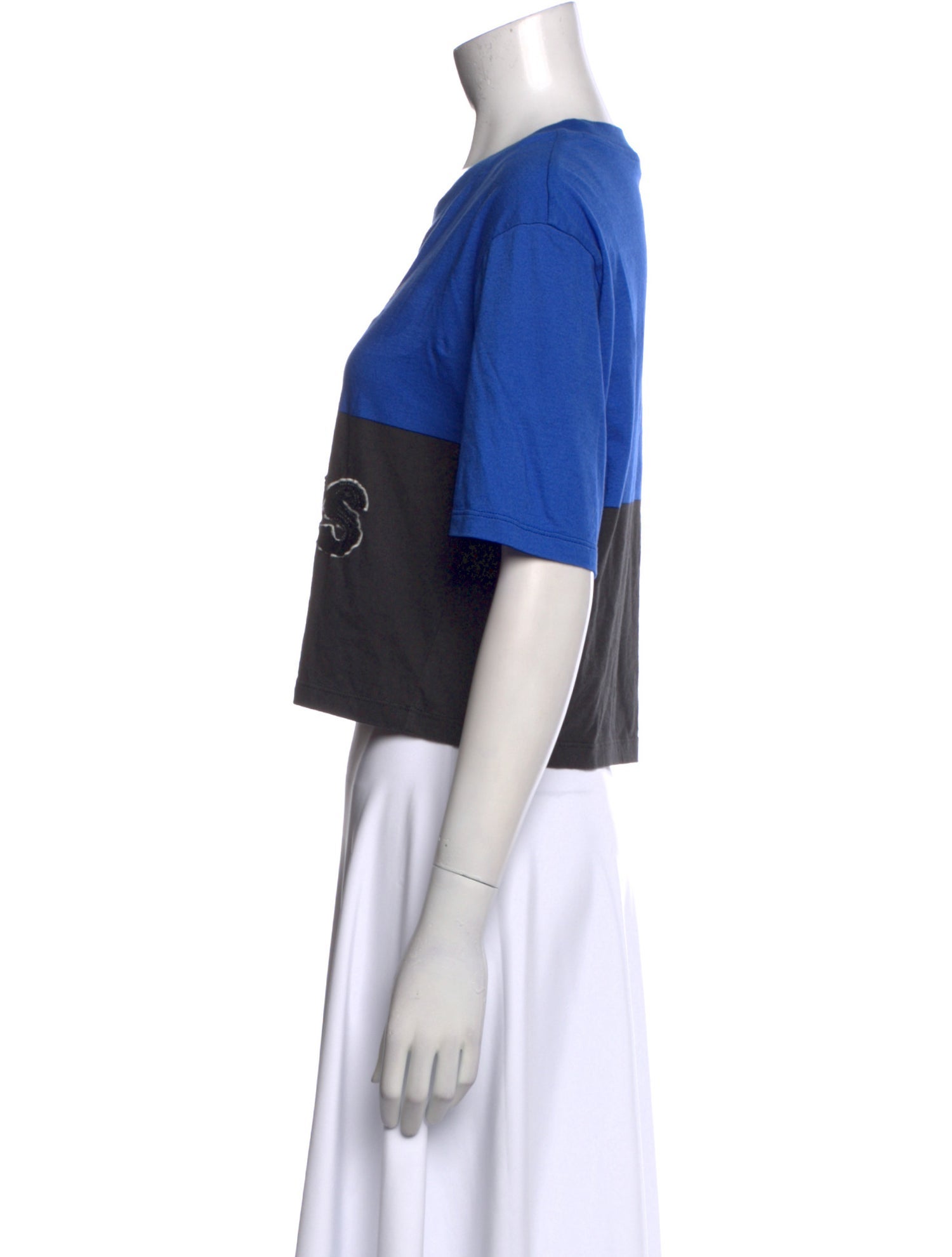 Alice + Olivia Graphic Print Crew Neck T-Shirt