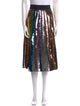 Alice + Olivia Sequin Embellishments Midi Length Skirt