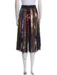 Alice + Olivia Sequin Embellishments Midi Length Skirt