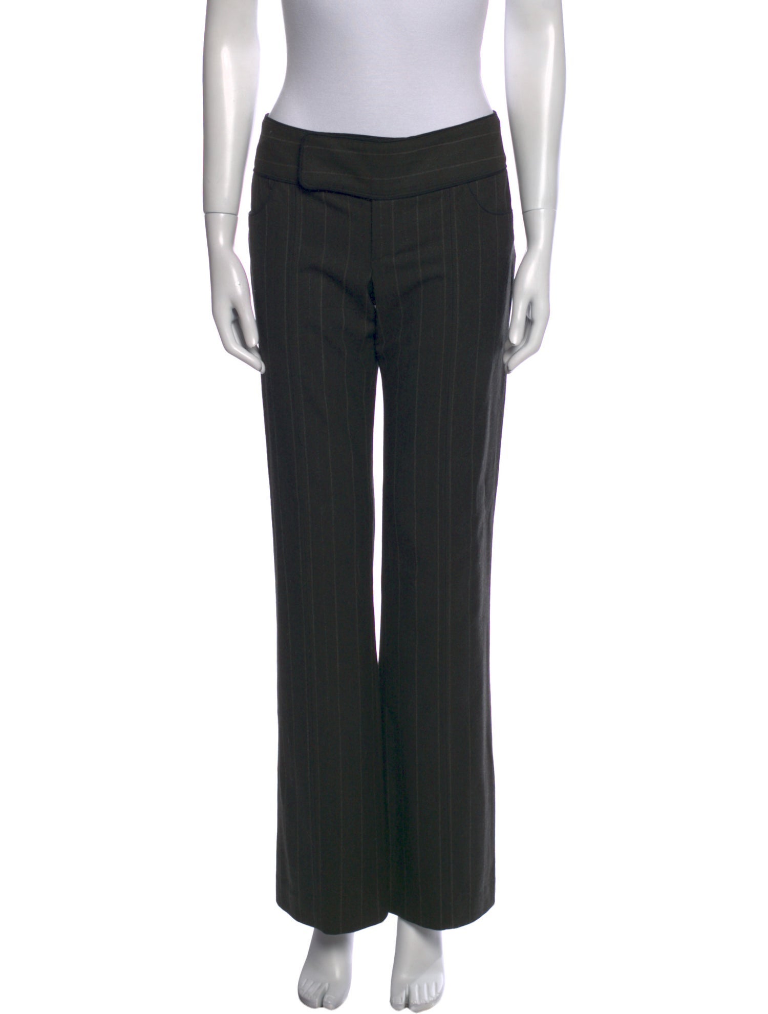 Alice + Olivia Wool Wide Leg Pants