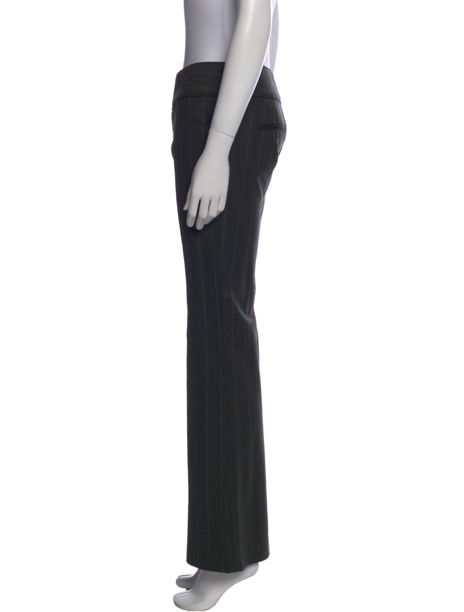 Alice + Olivia Wool Wide Leg Pants