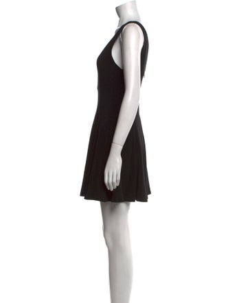 Alice + Olivia V-Neck Mini Dress