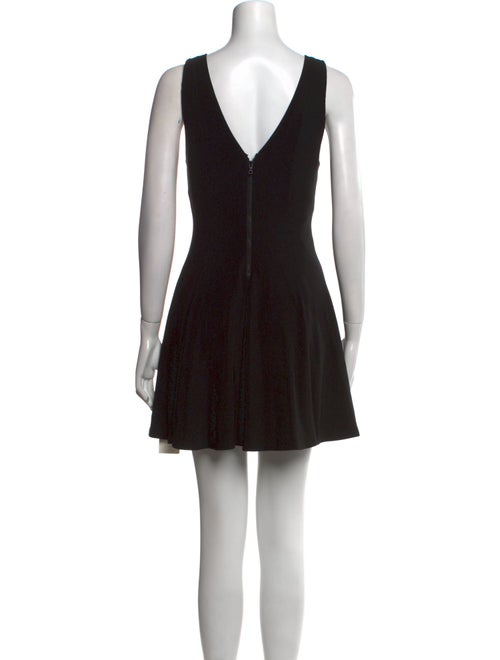 Alice + Olivia V-Neck Mini Dress