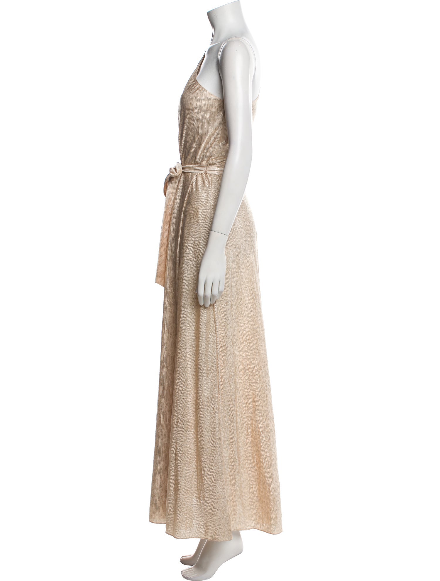 Alice + Olivia One-Shoulder Long Dress