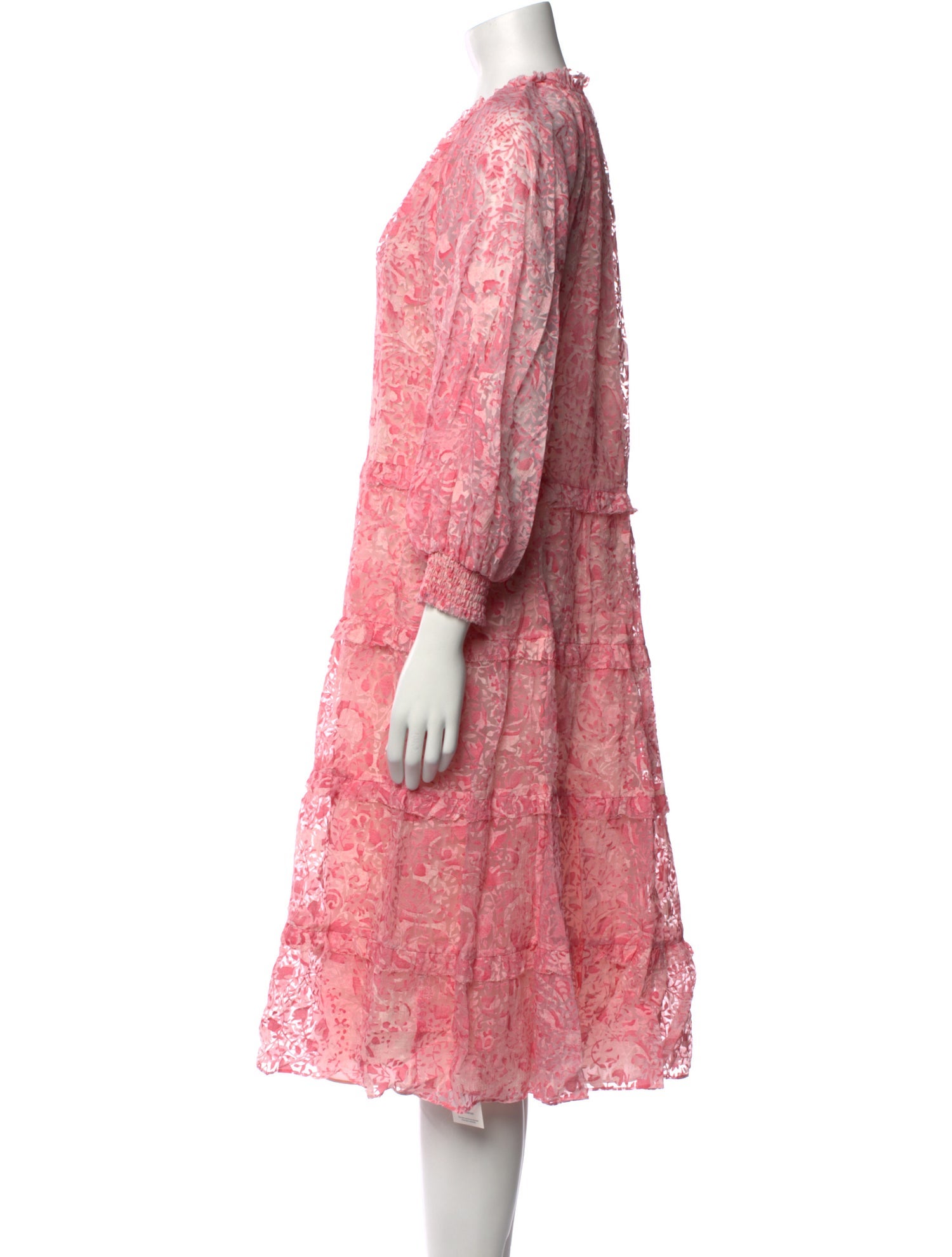 Alice + Olivia Lace Pattern Midi Length Dress w/ Tags