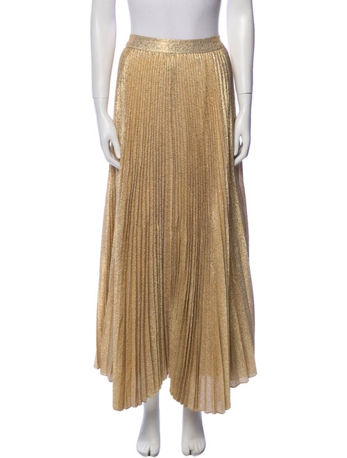 Alice + Olivia Silk Long Skirt