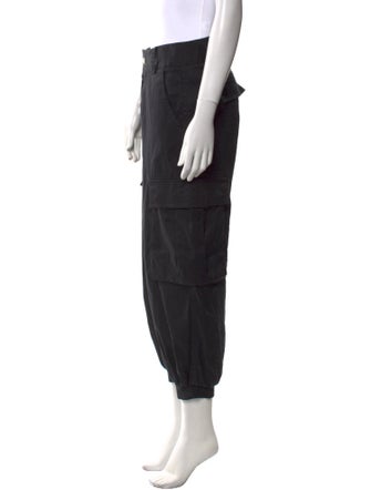 Alice + Olivia Linen Skinny Leg Pants