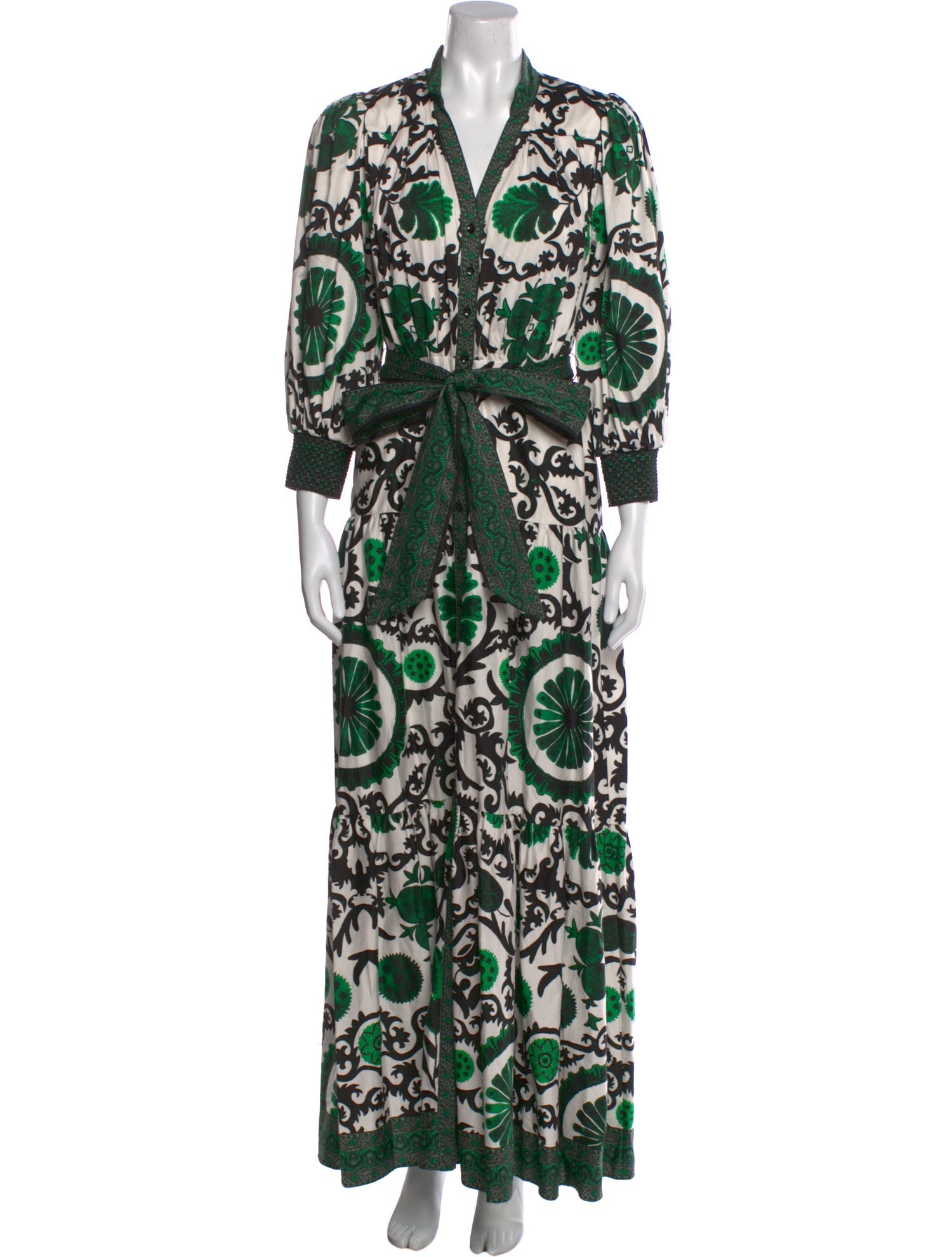 Alice + Olivia Printed Long Dress