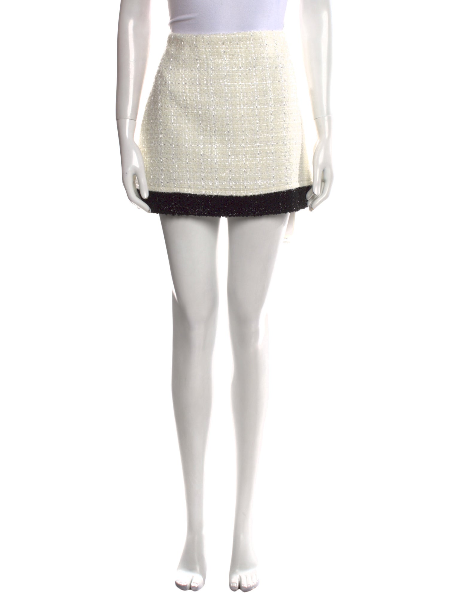 Alice + Olivia Printed Mini Skirt w/ Tags