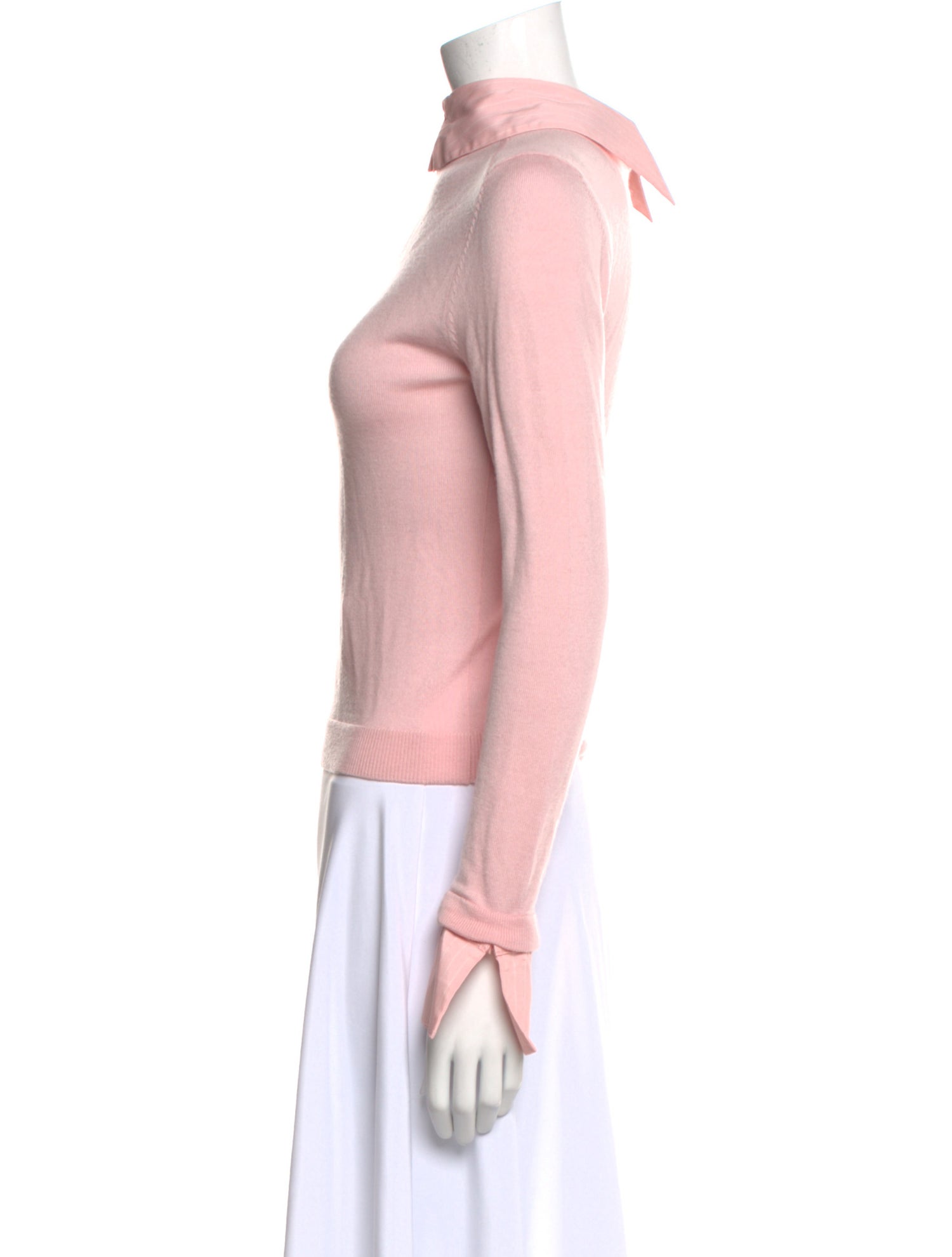 Alice + Olivia Wool Mock Neck Sweater