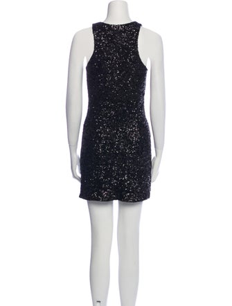 Alice + Olivia Scoop Neck Mini Dress