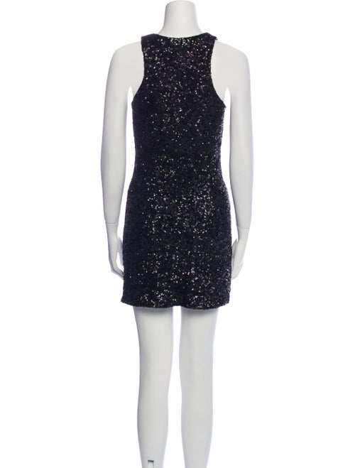 Alice + Olivia Scoop Neck Mini Dress