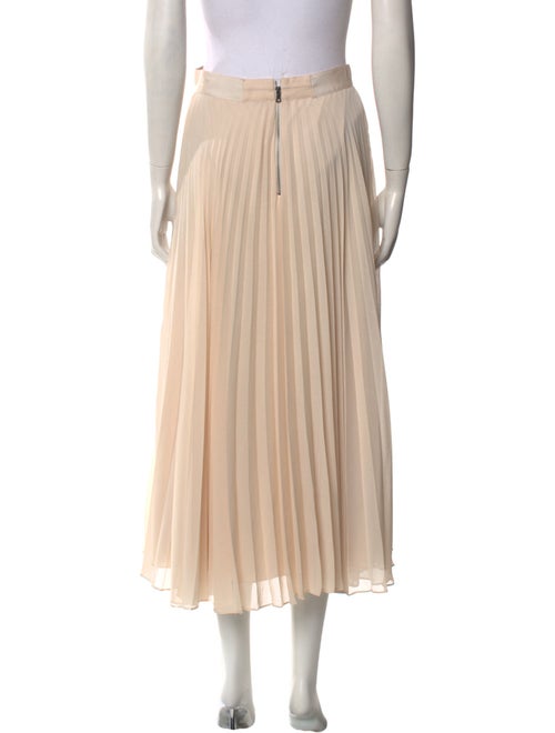 Alice + Olivia Grosgrain Trim Midi Length Skirt