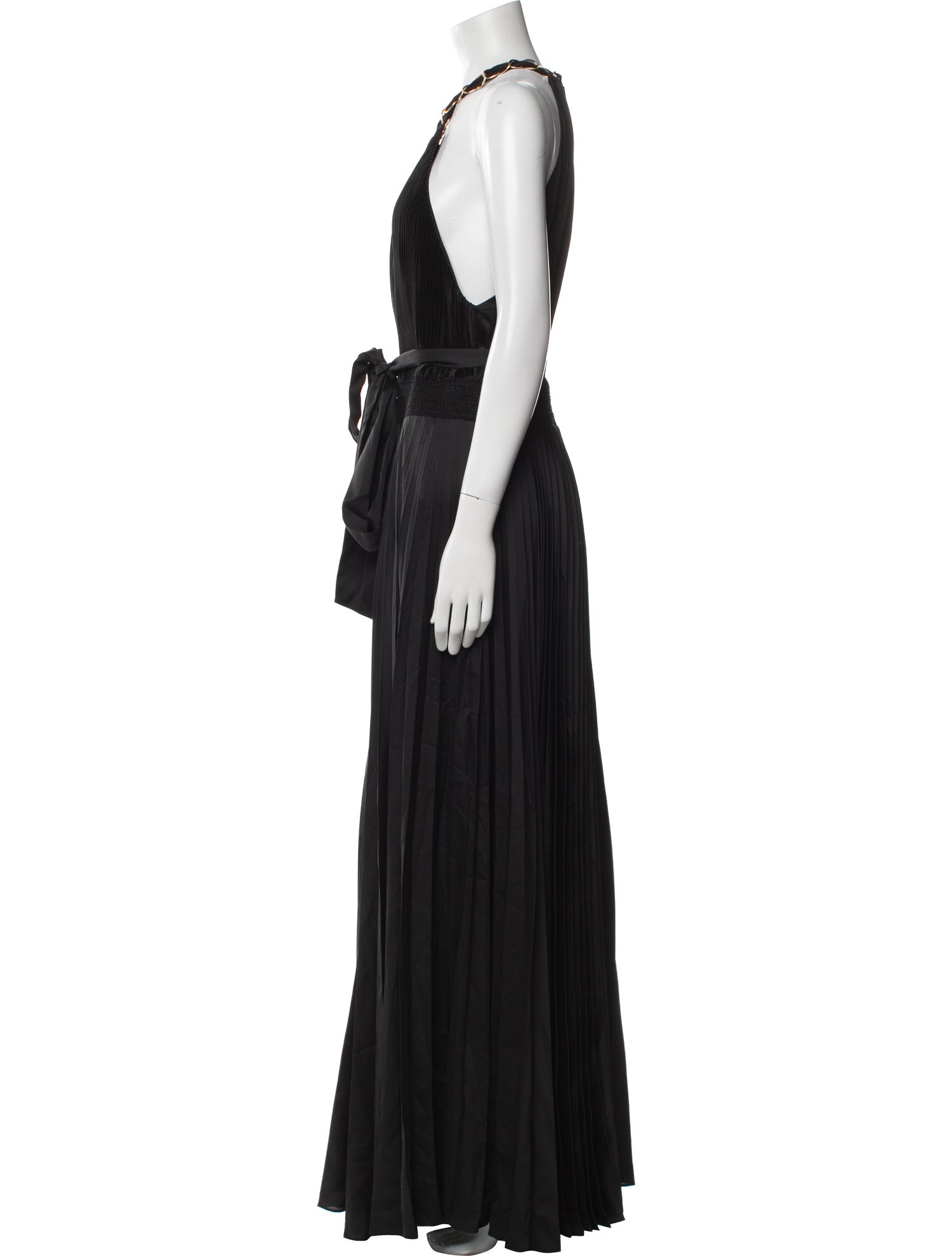 Alice + Olivia Halterneck Long Dress