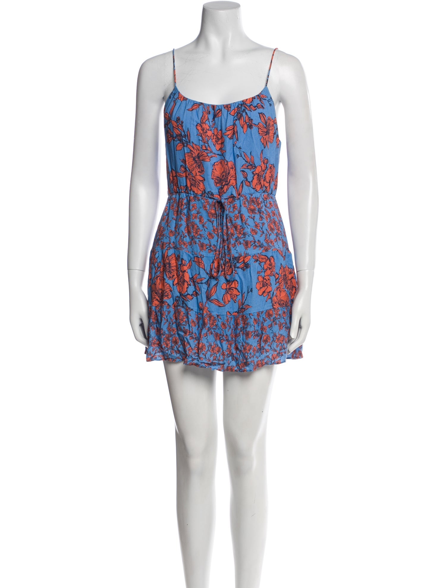 Alice + Olivia Floral Print Mini Dress